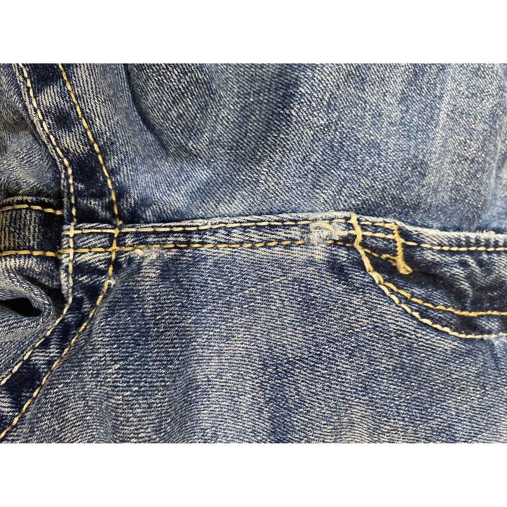 Ariat M4 Relaxed Straight Leg Jeans Mens 38x32 Denim Blue Workwear Western - Picture 12 of 12